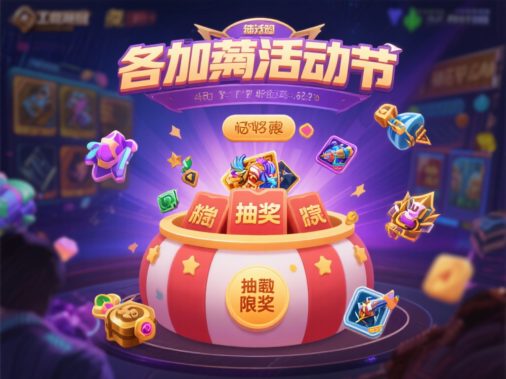 另外，有些活动还会通过抽奖的形式赠送限定道具或稀有